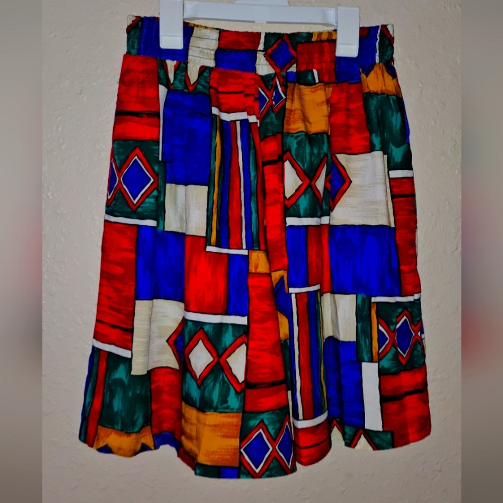 C.B. Elements Fancy Shorts Vintage Retro Size Medium